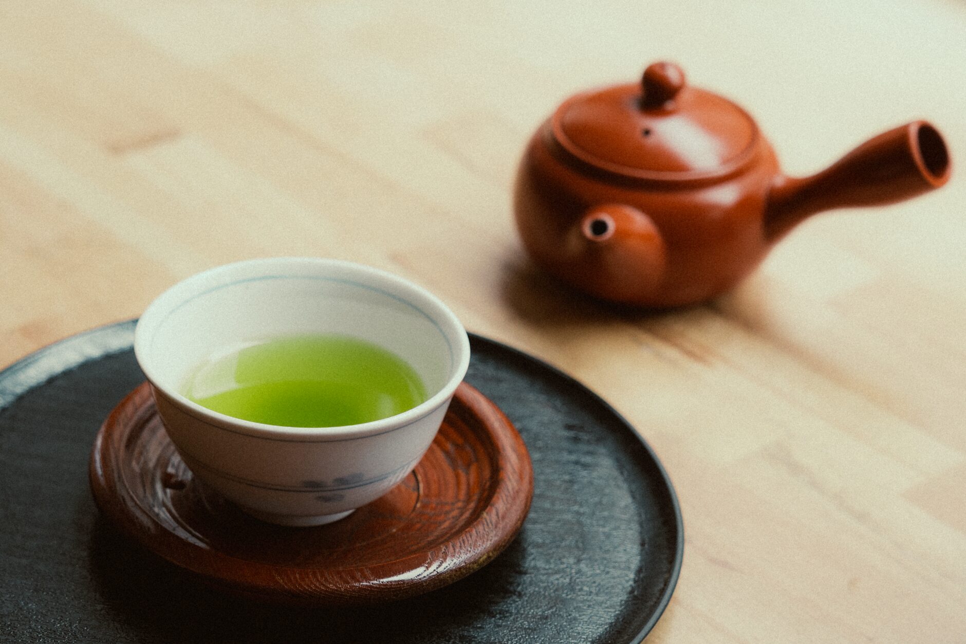 冷蔵庫にストックしているお〜いお茶のイメージ